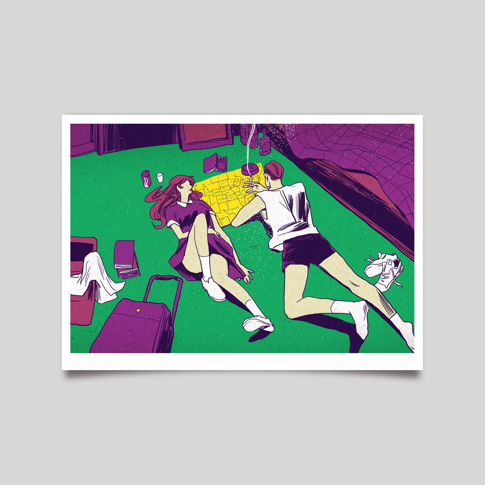“Westward Bound” print – €40