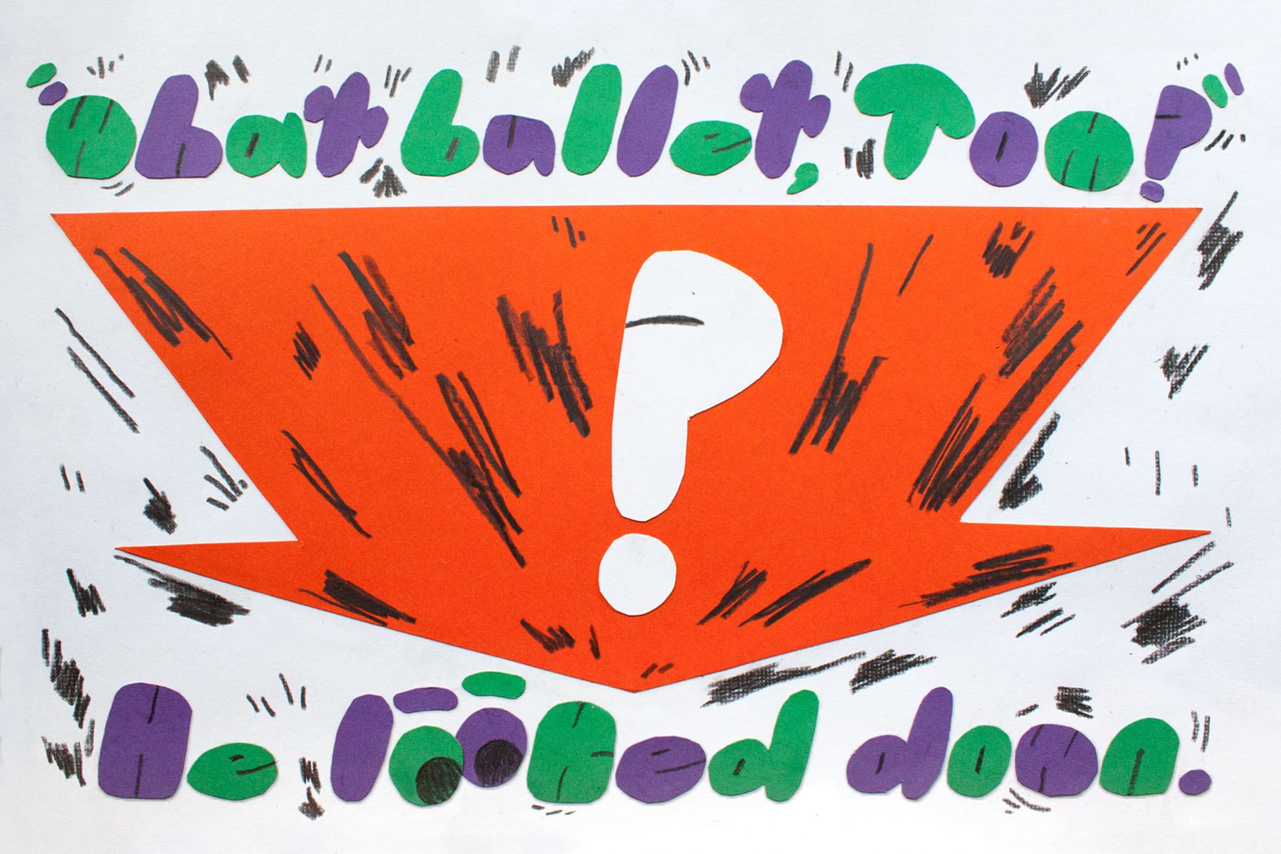 Six Words written by Katie Sowles, illustration by Sean Suchara